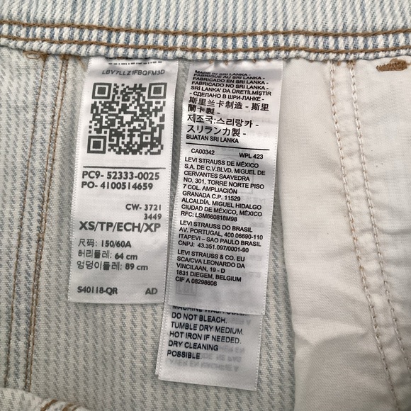 LEVI’S Vintage Overall Shorts - Picture 10 of 11